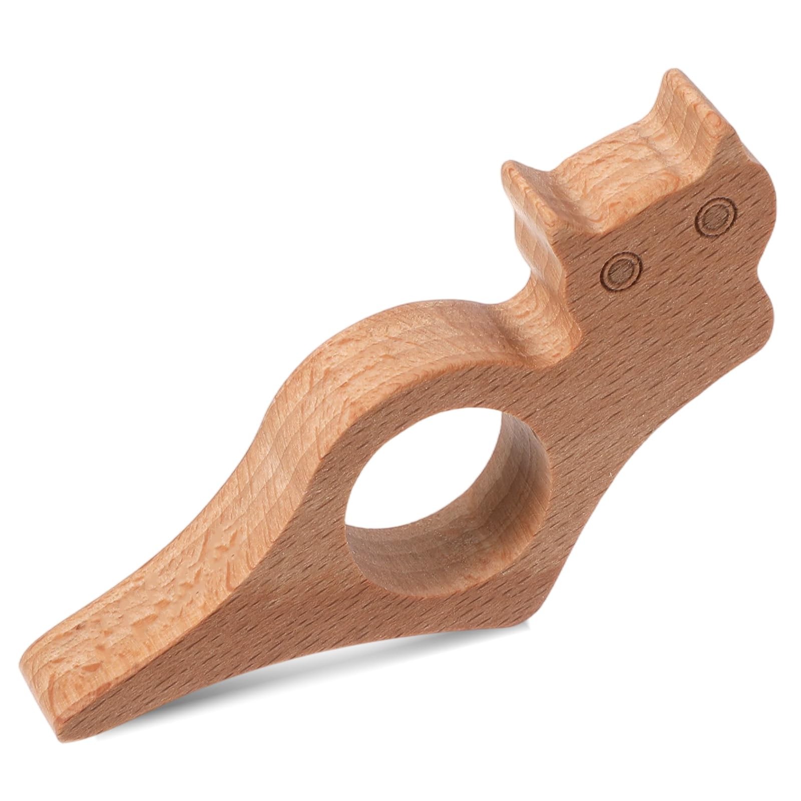 Thumb Book Page Holder Wooden 10 × 5.2 × 1.5cm/3.94 × 2.05 × 0.59 inch, Wood