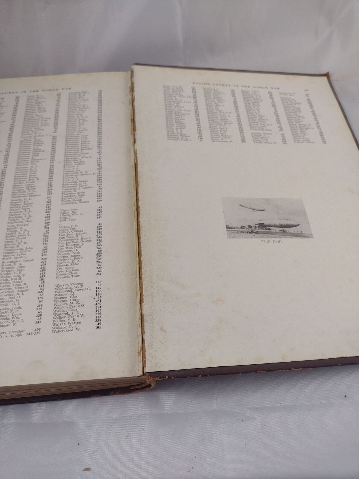 Racine County In The World War 1920 Walter L. Haight 121th Field Artillery