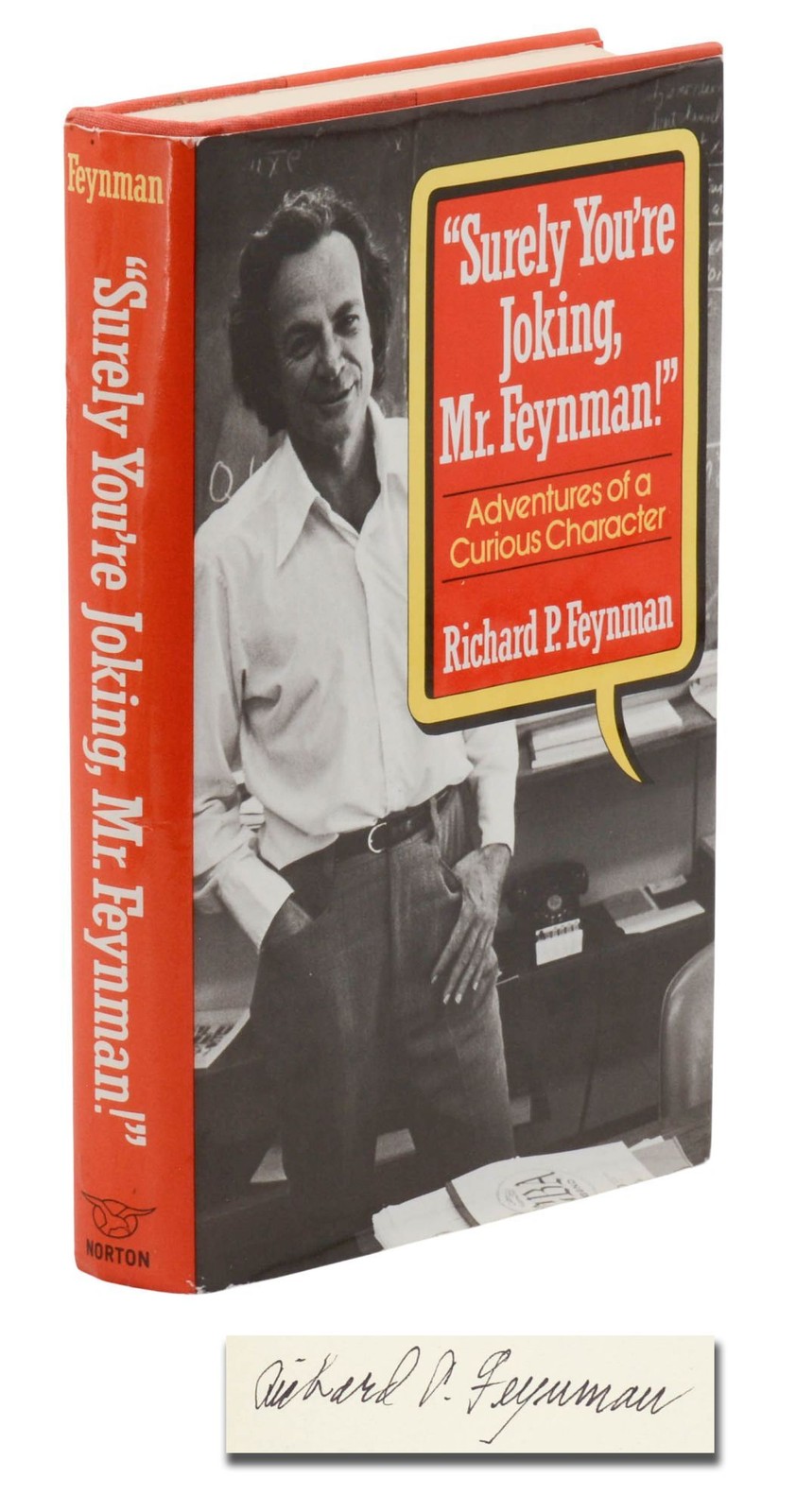 Surely You’re Joking Mr Feynman ~ SIGNED by RICHARD P. FEYNMAN ~ 2nd ~ 1985