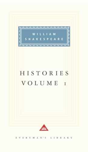 Histories: Volume 1 – Hardcover, by William Shakespeare – Very Good u