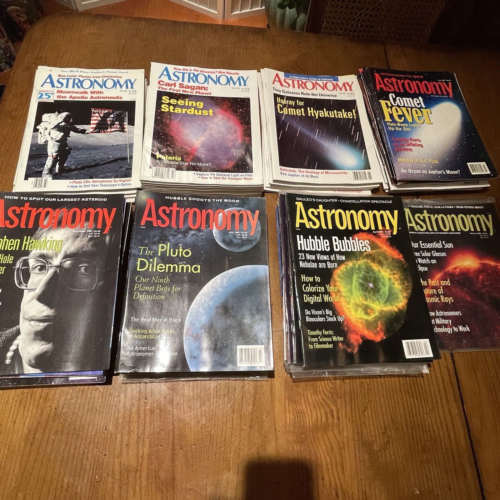 ASTRONOMY Magazine Lot Of 64 Issues 1995 – 2001 Excellent Condition Some Sealed