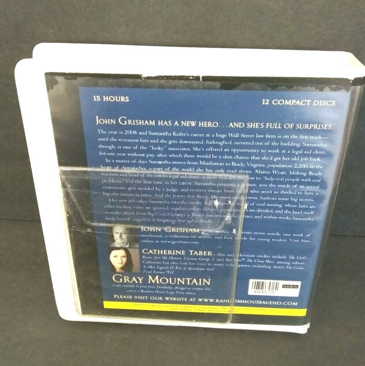 John Grisham Audio Book Gray Mountain A Novel 12 Compact Disc 15 Hours