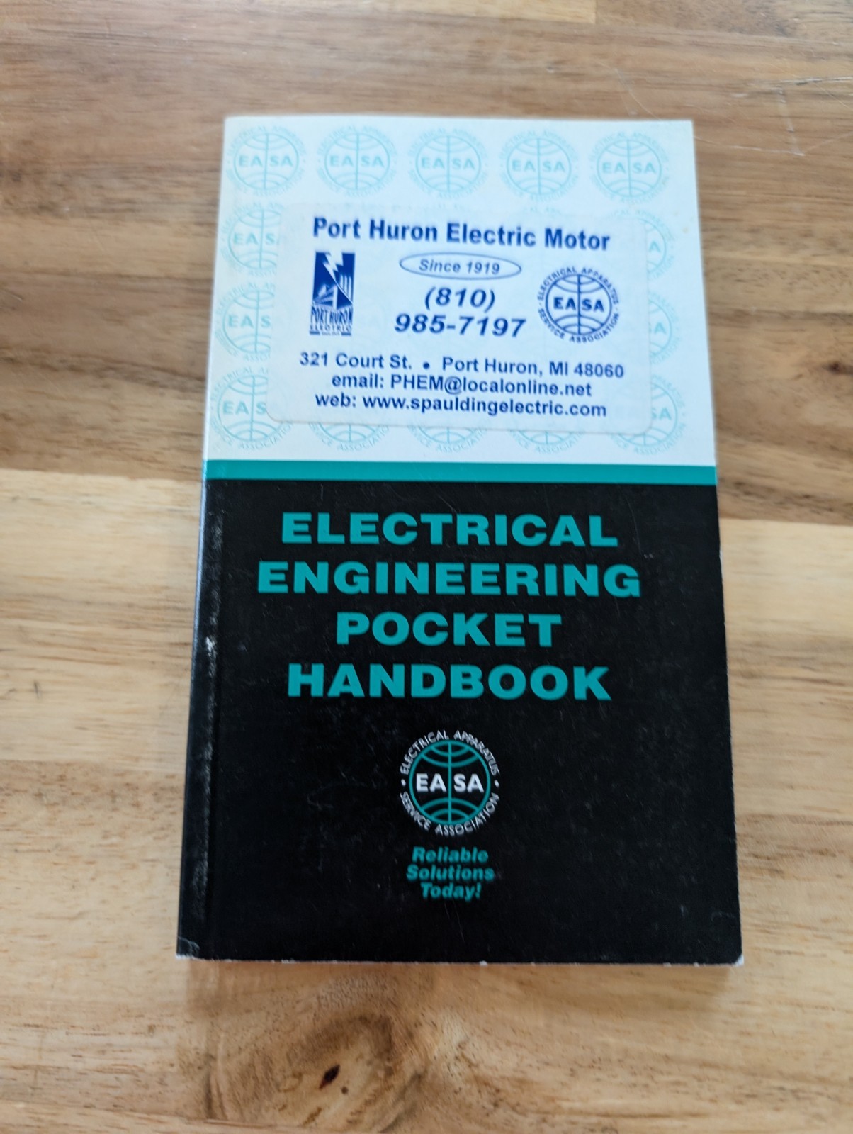 Electrical Engineering Pocket Handbook EASA 1997-2000