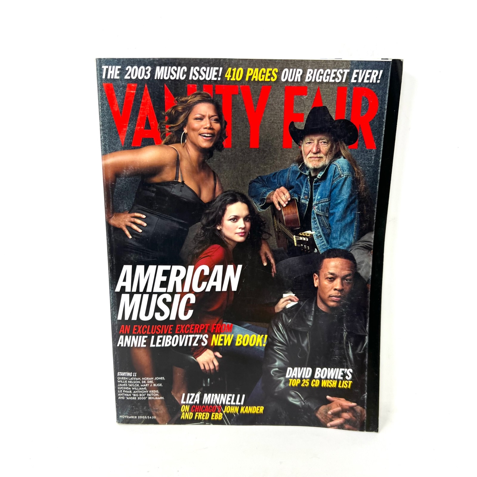 Vanity Fair Magazine American Music The 2003 Music Issue 510 Pages
