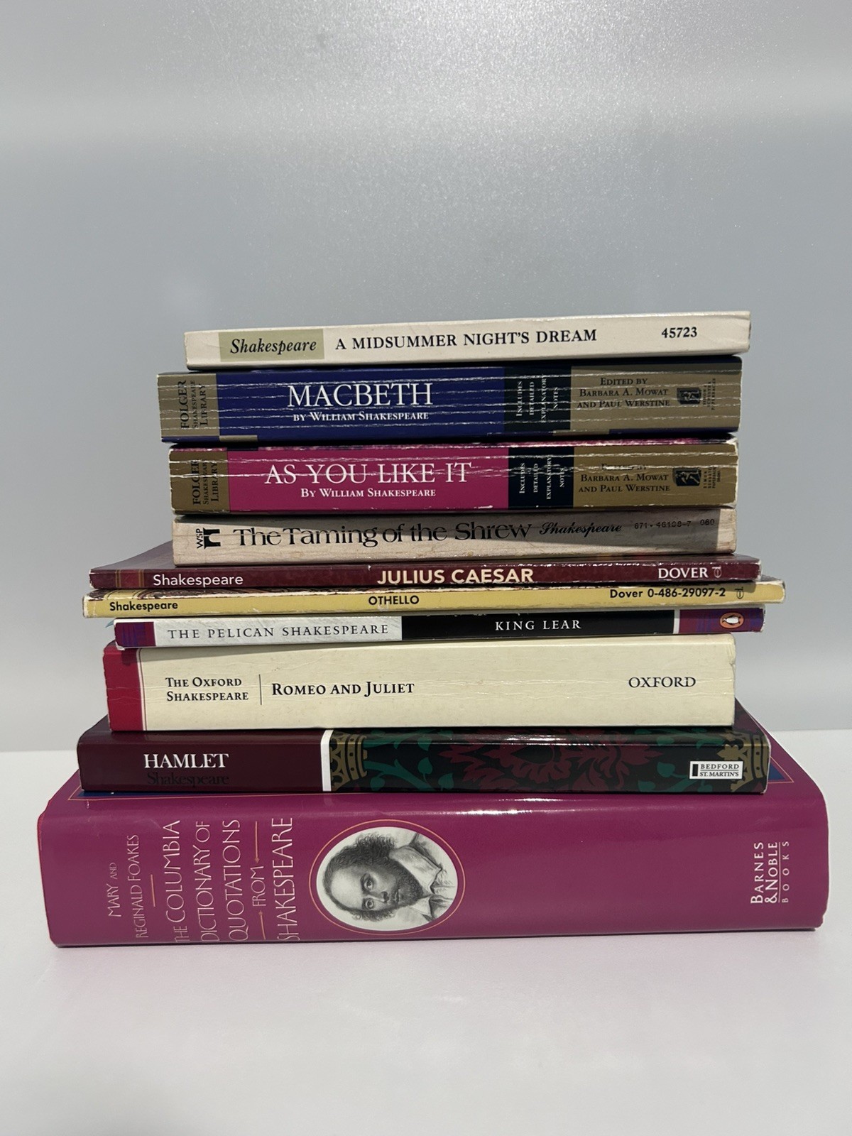 Rare Shakespeare Lot – 10 Volumes of Plays, Critical Essays & Rare Editions