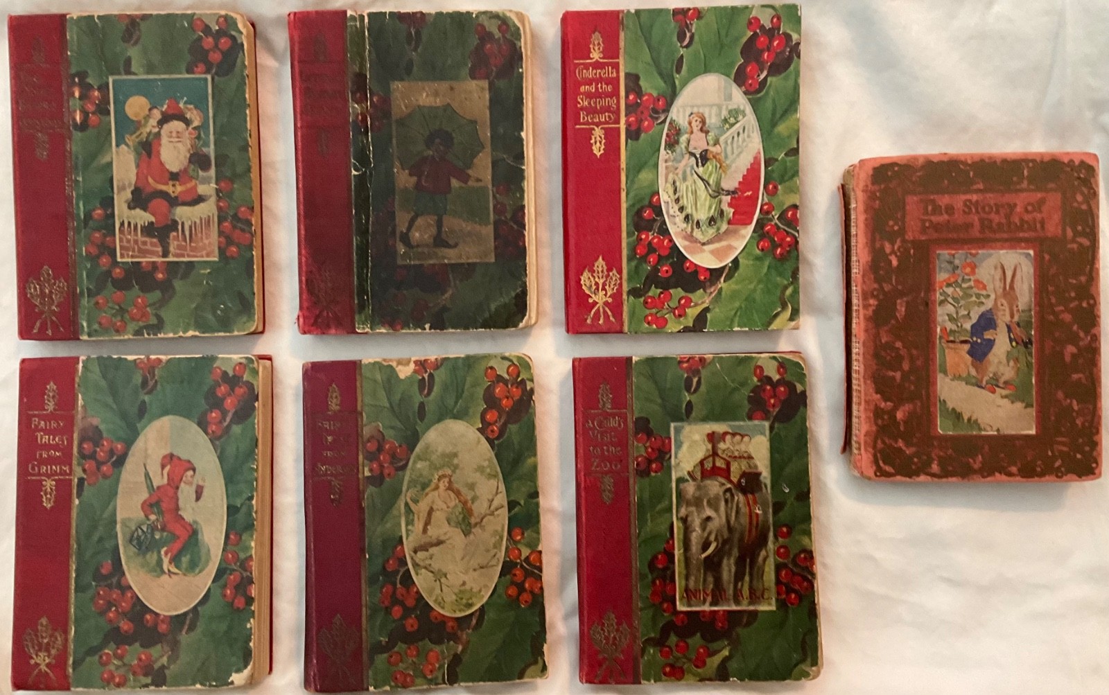 Christmas Stocking Series – Complete Set 1st Ed – Baum (Oz) – Reilly & Britton