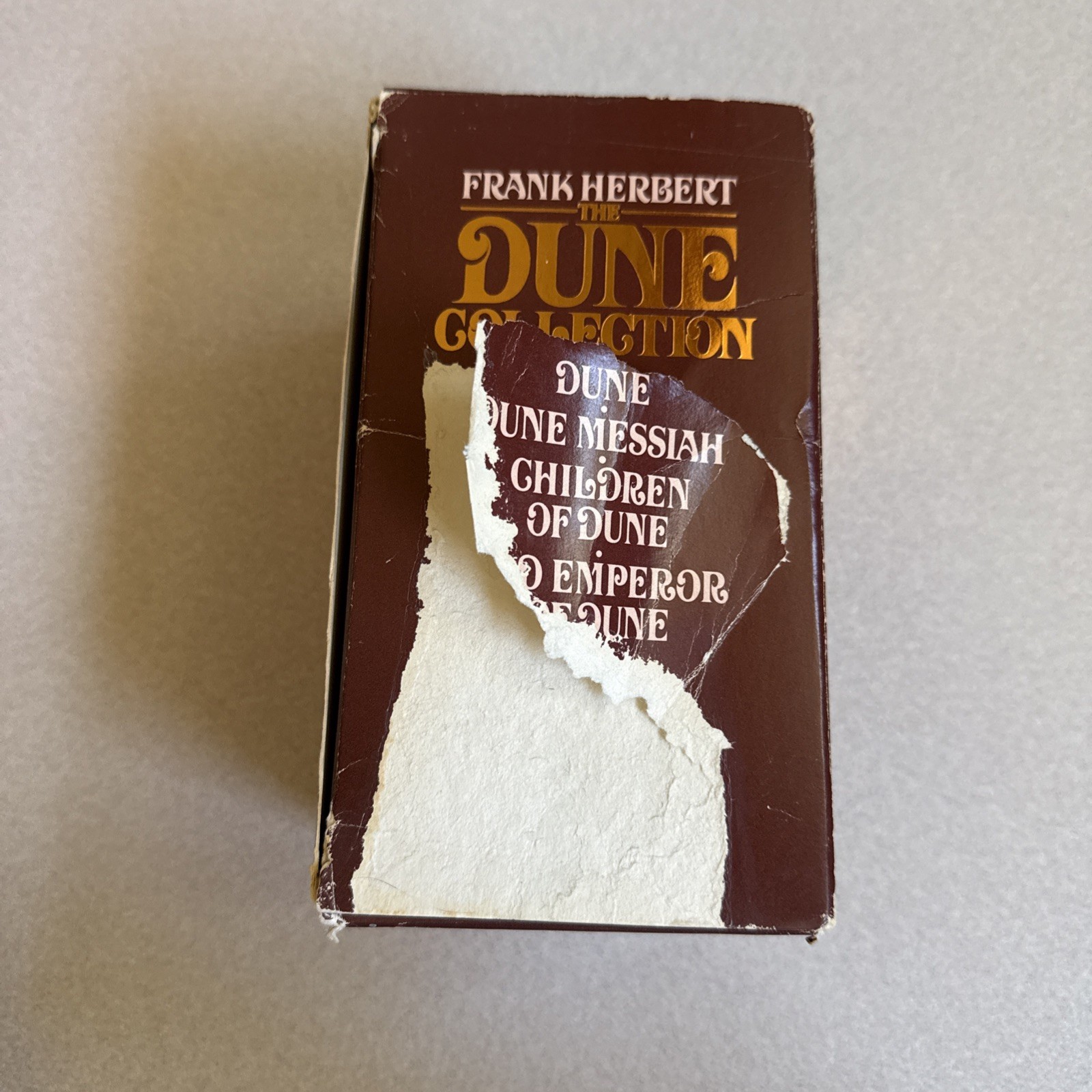 The Dune Collection Box Set 1984 Berkeley Edition Frank Herbert – 4 Books