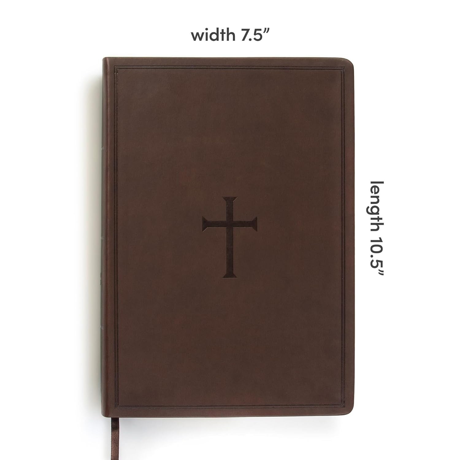 New CSB Super Giant Print Reference Bible Brown Faux Leather Maps Concordance…