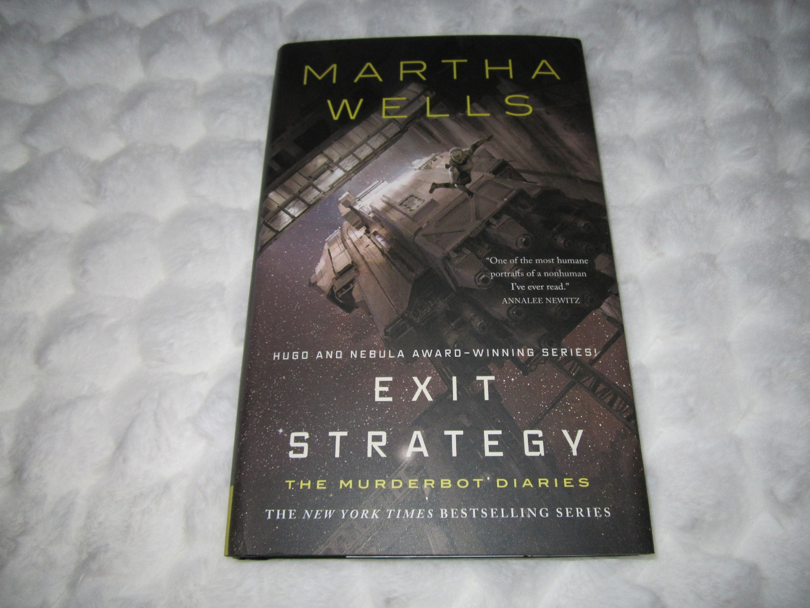Exit Strategy : The Murderbot Diaries by Martha Wells (2018, Hardcover)