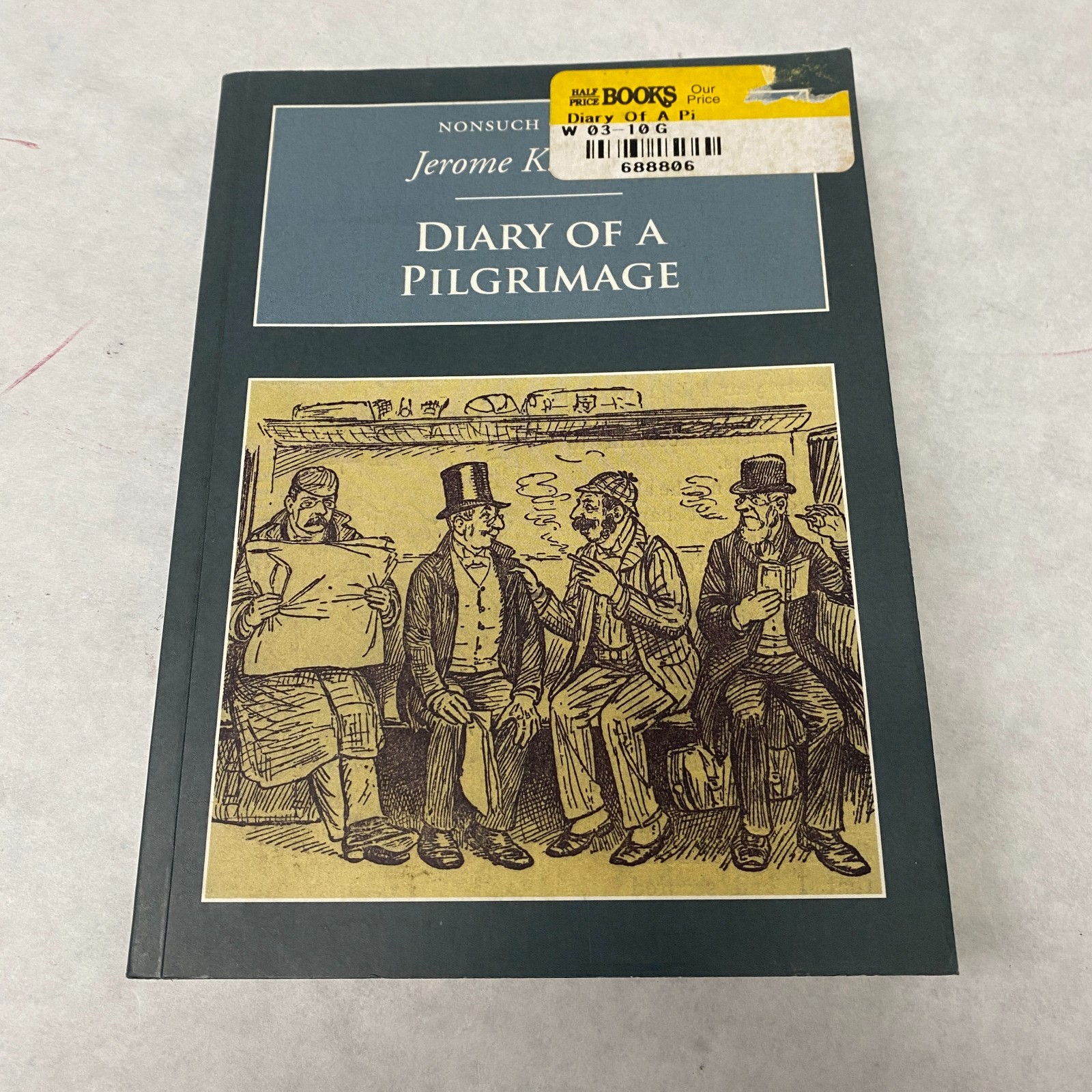 Diary of a Pilgrimage Jerome K. Jerome 2006 Illustrated Travelogue Nonsuch