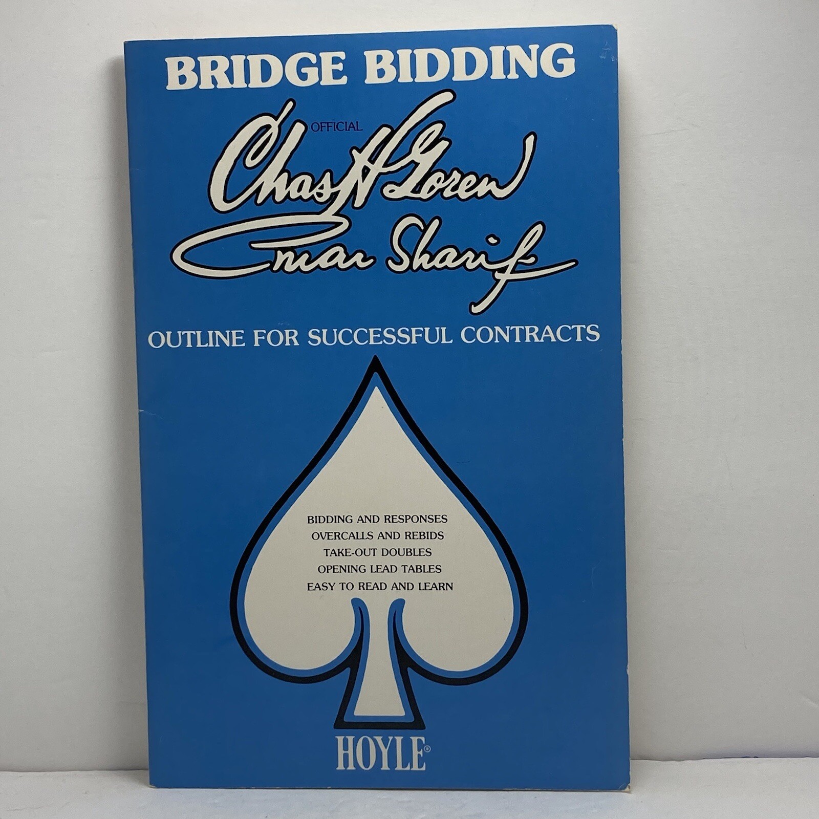 VTG Bridge Bidding Guide Book Charles H Loren Official Hoyle 1979 Made In USA
