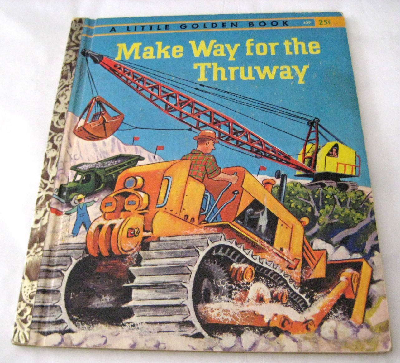 LITTLE GOLDEN BOOK # 439, MAKE WAY FOR THE THRUWAY, GOLDEN PRESS A ED. 1961