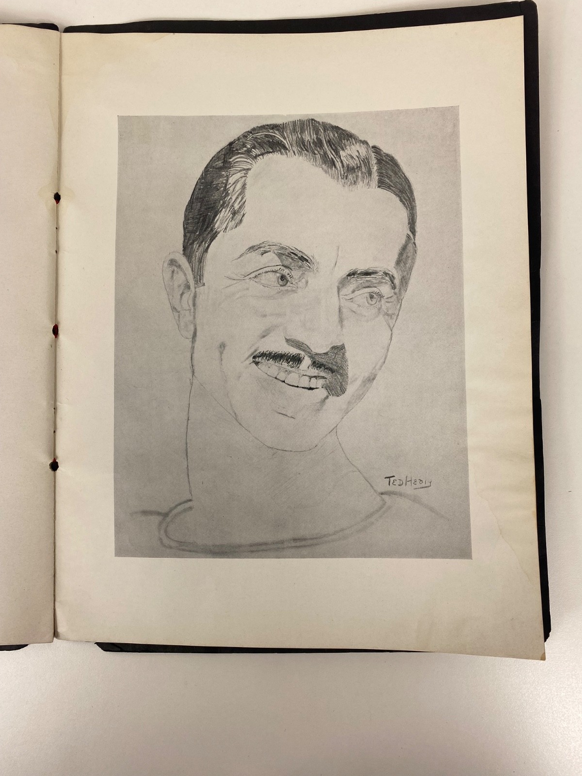 VTG Caricatures By Ted Healy Soft Cover Sketch Book 1930’s Memorabilia RARE