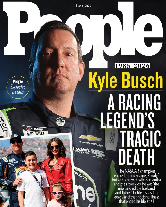 KYLE BUSCH 1985-2026 RACING LEGEND NASCAR – PEOPLE MAGAZINE – JUNE 2026