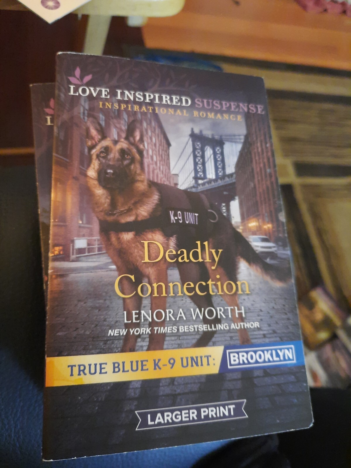 Deadly Connection by Lenora Worth (2014, Mass Market, Large Type / large…