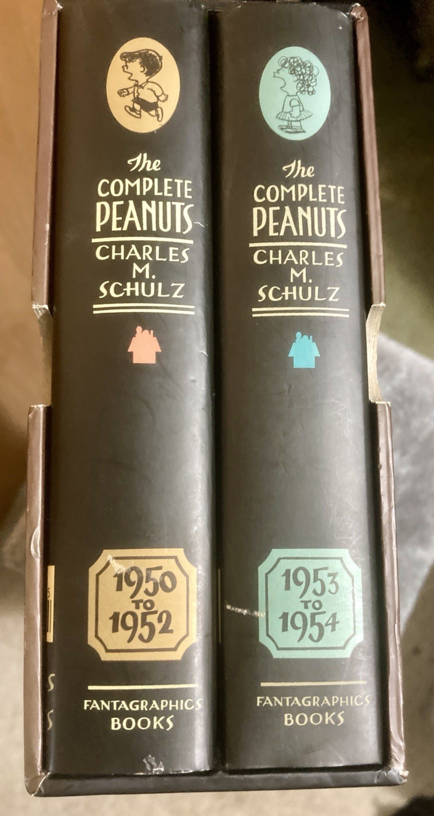 The Complete Peanuts 1950-1954 Gift Box Set – Hardcover by Charles M Schulz