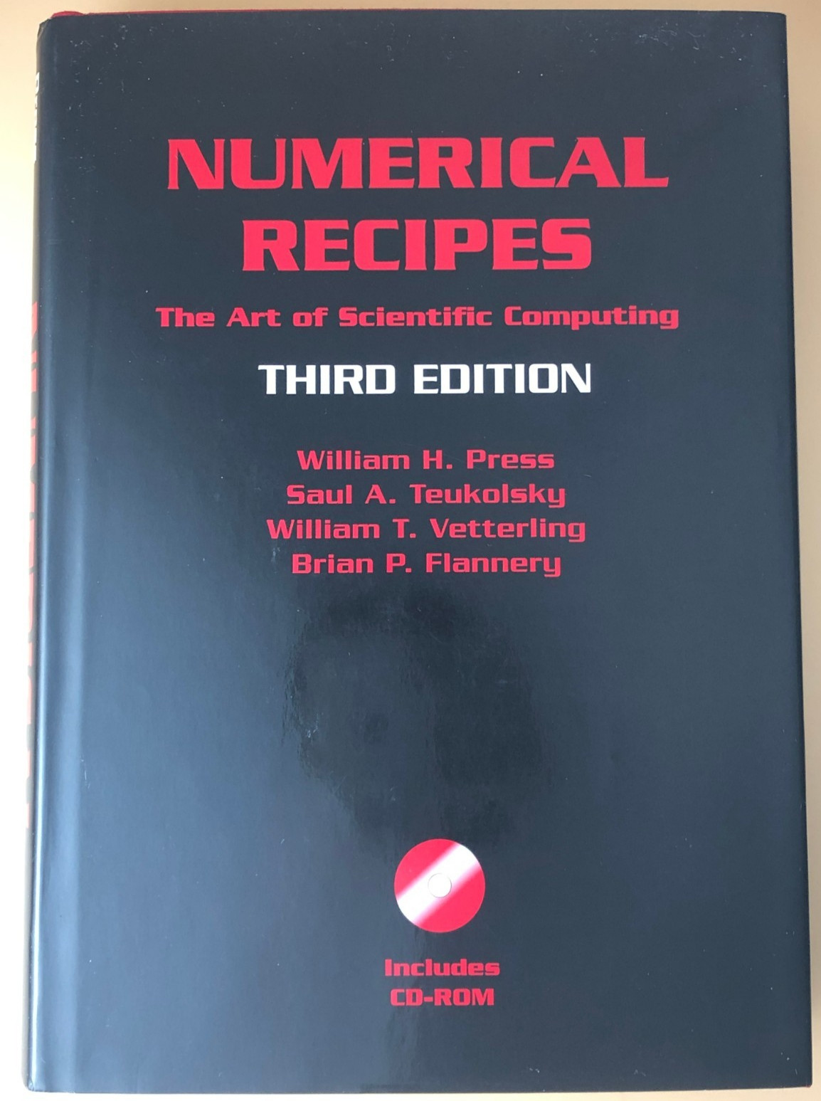Numerical Recipes Art Scientific Computing 3rd Ed Includes CD-ROM Hardback