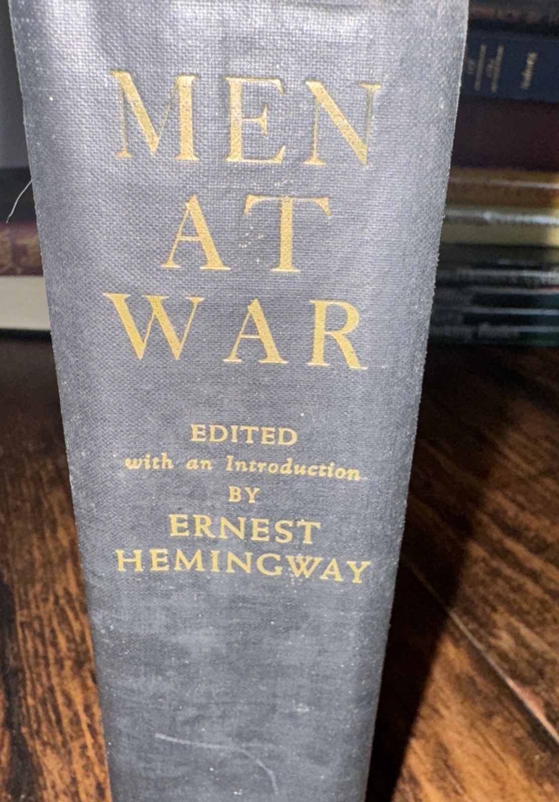 Antique 1942- Men At Work By Ernest Hemingway