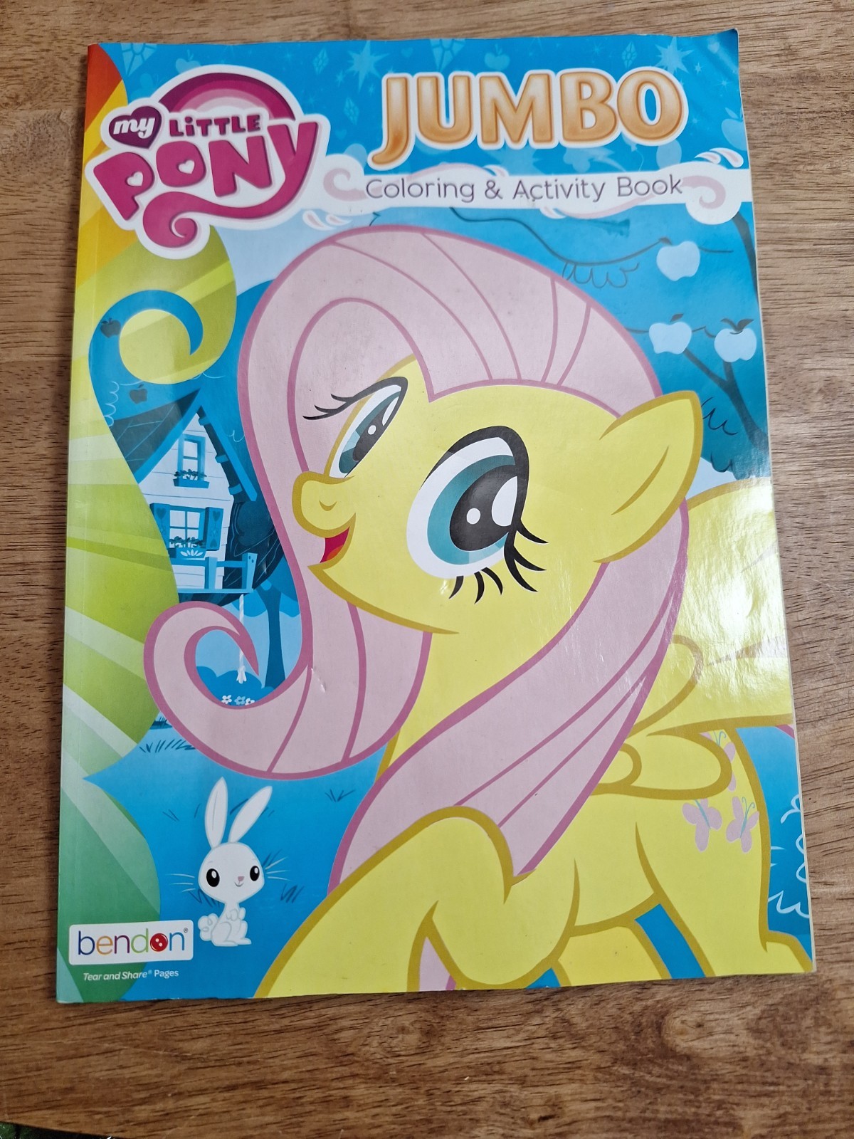 My Little Pony Jumbo Coloring And Activity Book Unused 2014 Hasbro bendon Inc
