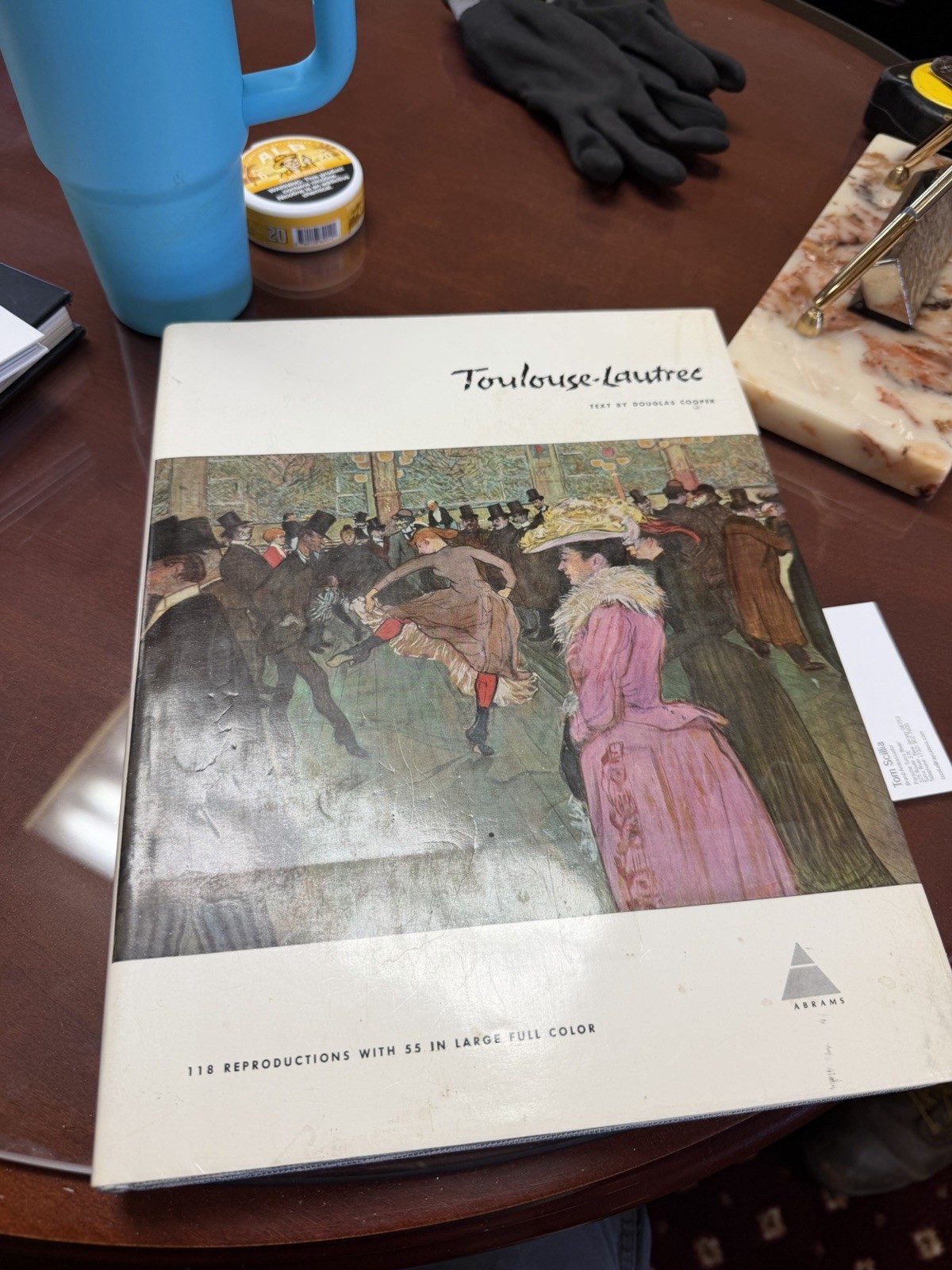 Abrams Toulouse-Lautrec Douglas Cooper Hardcover Illustrated w/ Dust Jacket