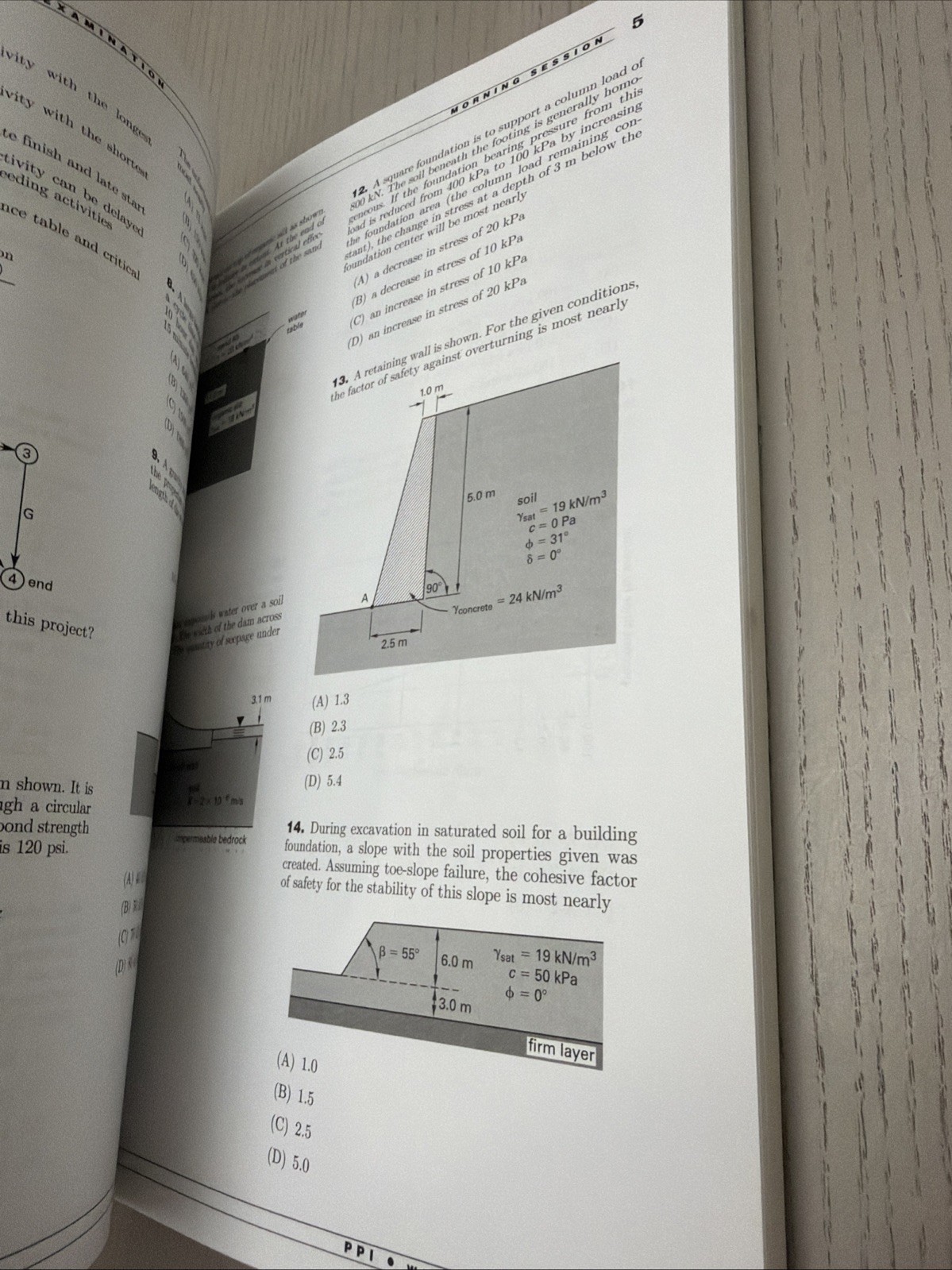 Civil PE Practice Examination by Michael R. Lindeburg (2015, Trade Paperback)
