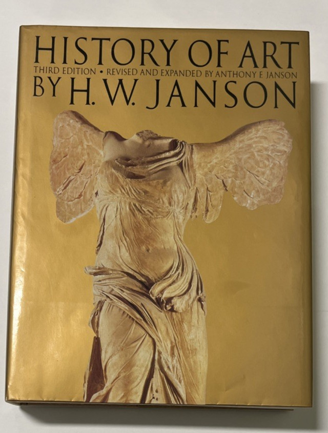 History of Art by H. W Janson 3rd Ed 1986 HC DJ with Pamphlet