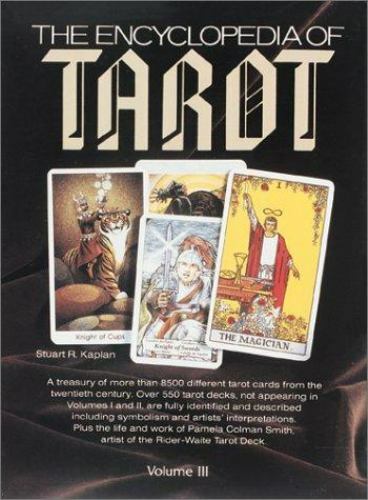 ENCYCLOPEDIA OF TAROT VOLUME lll by KAPLAN, STUART R., hardcover, Collectible –