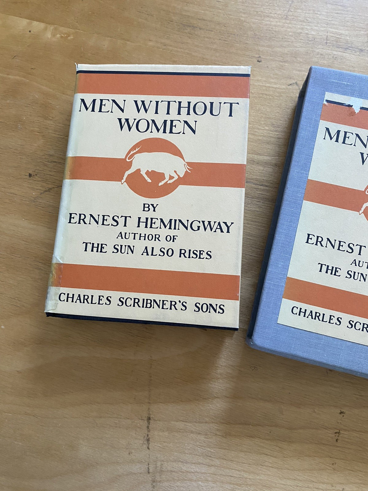 Ernest Hemingway / Men Without Women Facsimile Edition Slipcase HCDJ