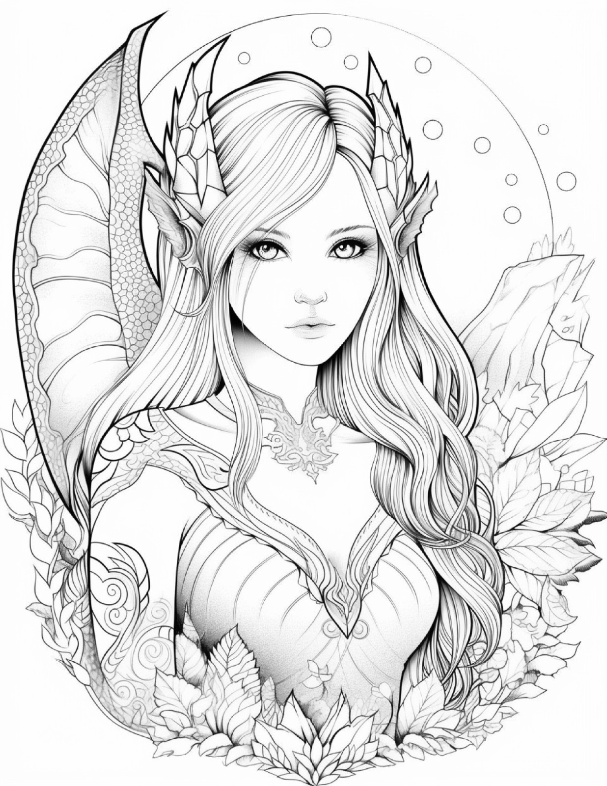 ✨ Dragon Fairy Coloring hoursof fun 5. Spiral Bound Coloring BookHOURS OF FUN