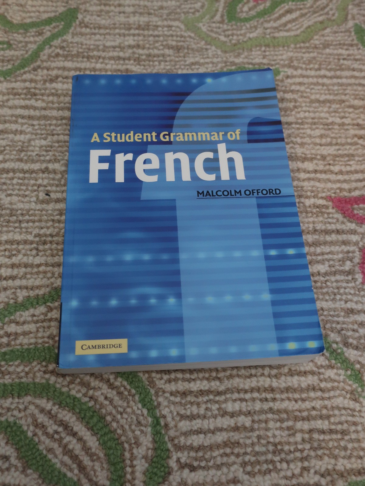 Student Grammar of French Book