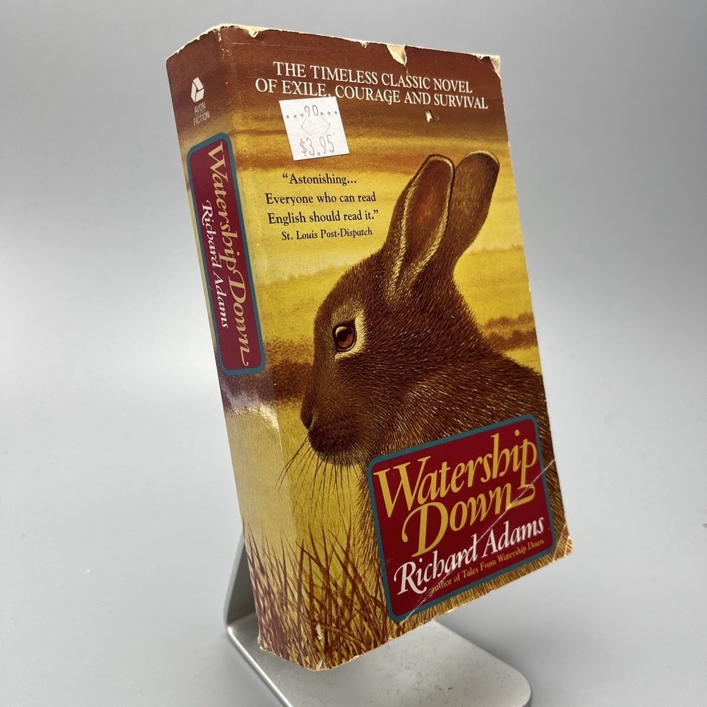 Watership Down Richard Adams 1975 Mass Market Vintage Paperback Avon