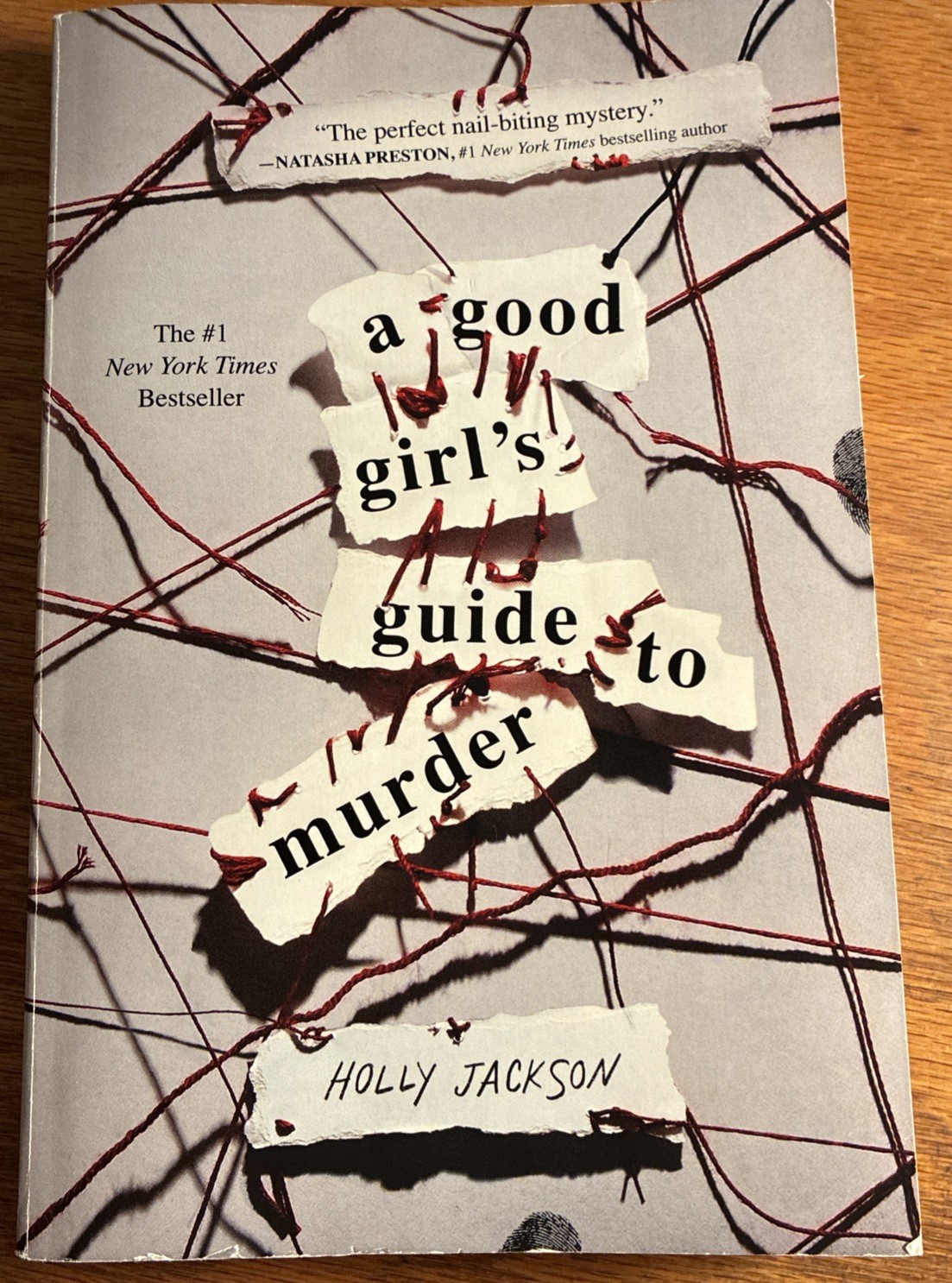 A Good Girl’s Guide to Murder , paperback , Jackson, Holly