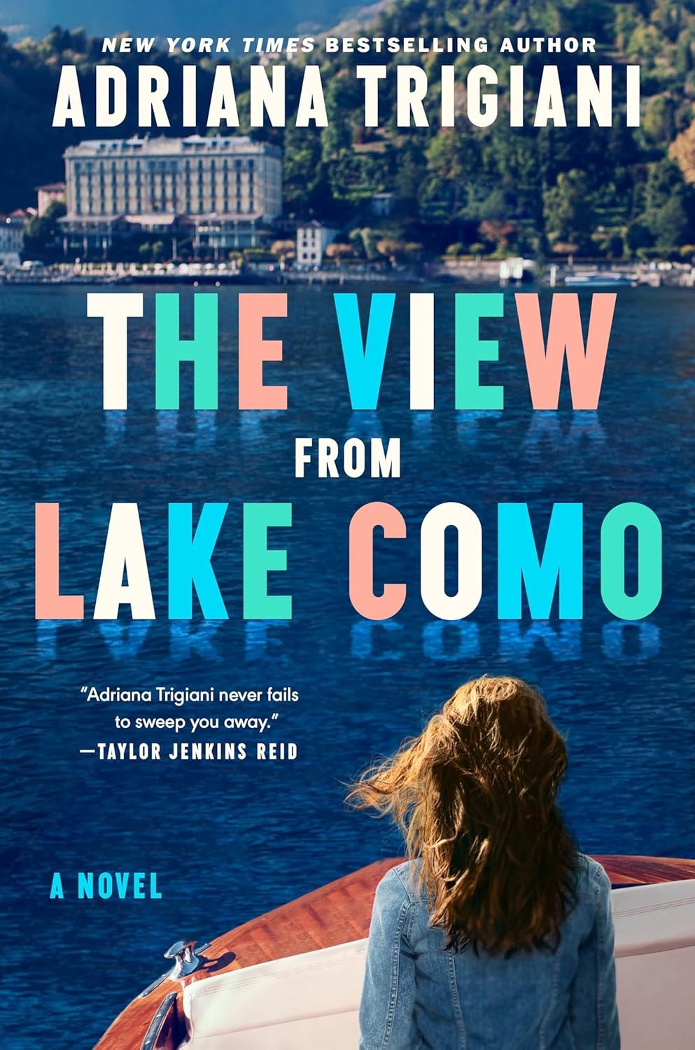The View from Lake Como Hardcover by Adriana Trigiani