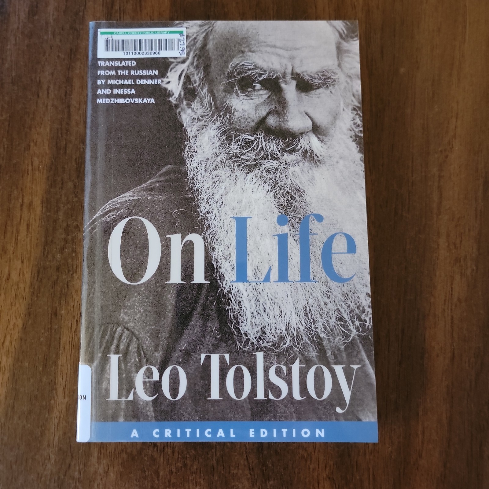 On Life: A Critical Edition Leo Tolstoy