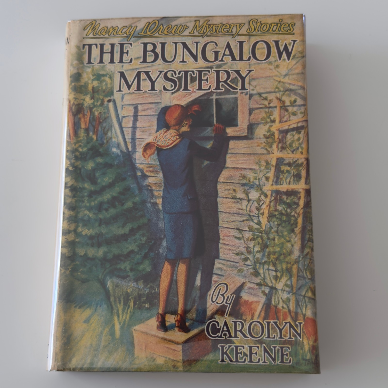 NANCY DREW The Bungalow Mystery 1930 Grosset & Dunlap w/ DJ! Carolyn Keene GREAT