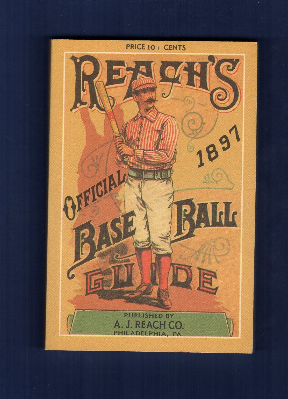 1897 REACH’S BASEBALL GUIDE ~ 1990 Horton P.C. | 180 pages ~ Scarce REPRINT!