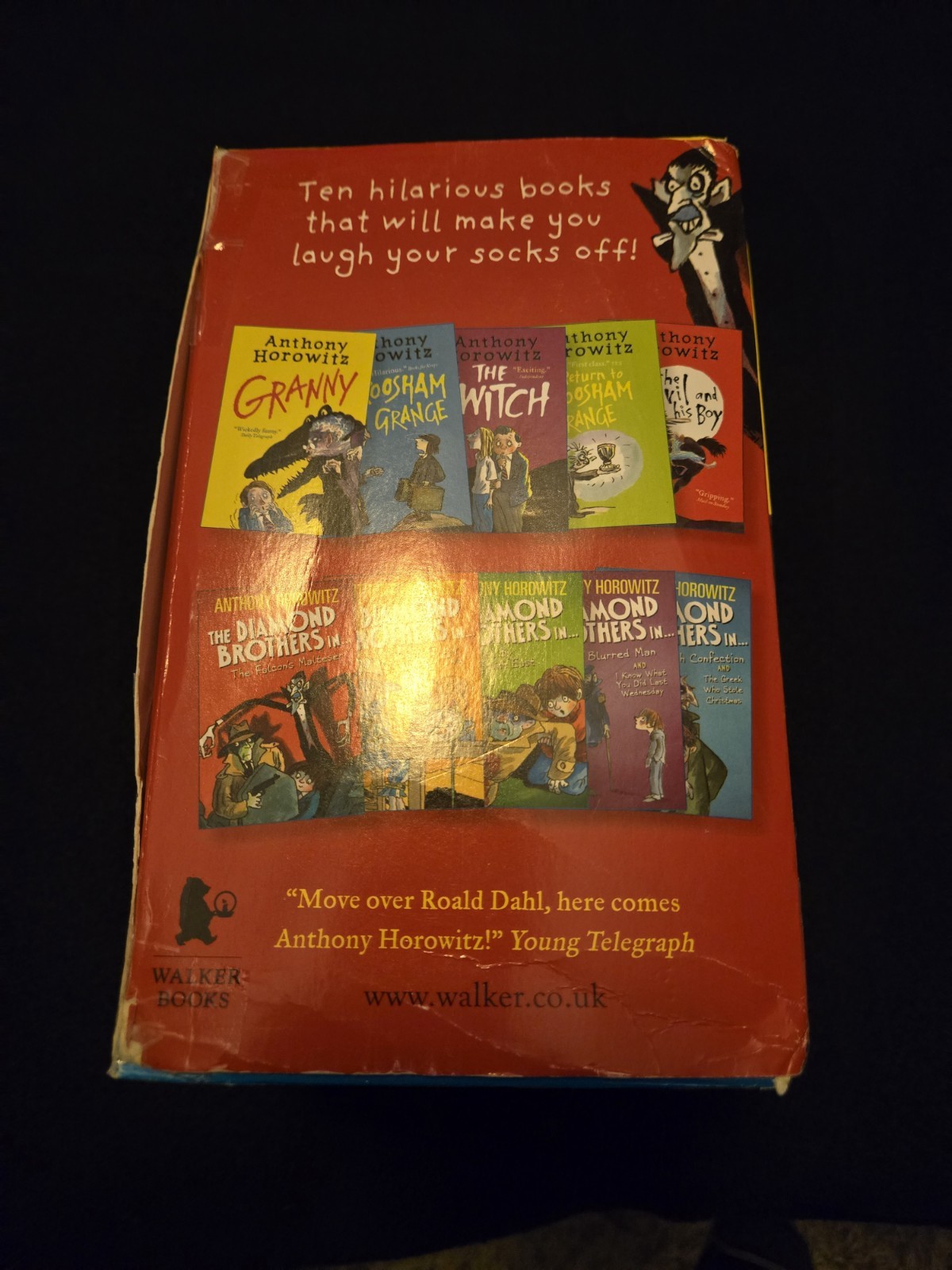 Anthony Horowitz Wickedly Funny Bumper Boxset Paperback 2015 X 10 Children’s