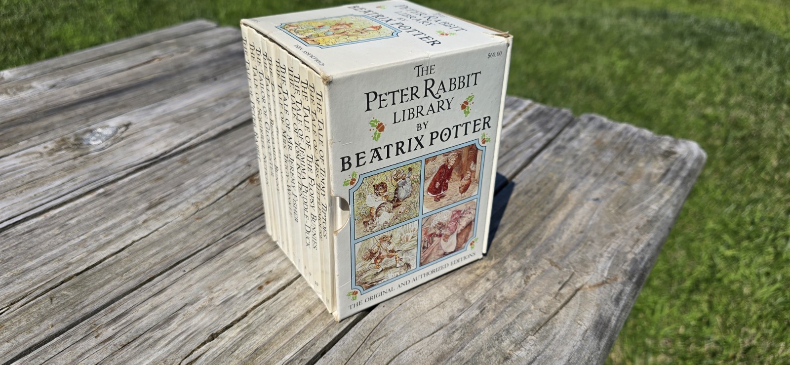 Vtg The Peter Rabbit Library By Beatrix Potter Complete Hardbound Set 23 volumes