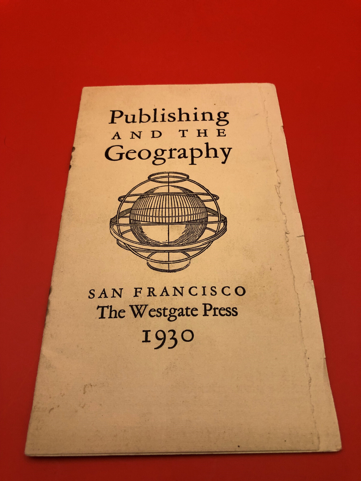 Publishing and the Geography Prospectus – Westgate 1930 Pamphlet