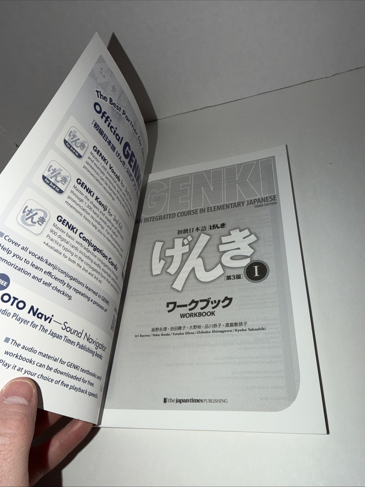 Genki I Workbook 3rd Edition–An Integrated Course in Elementary Japanese–Japan