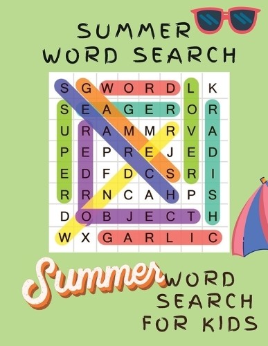 Laura Bidden Summer Word Search for Kids (Paperback)