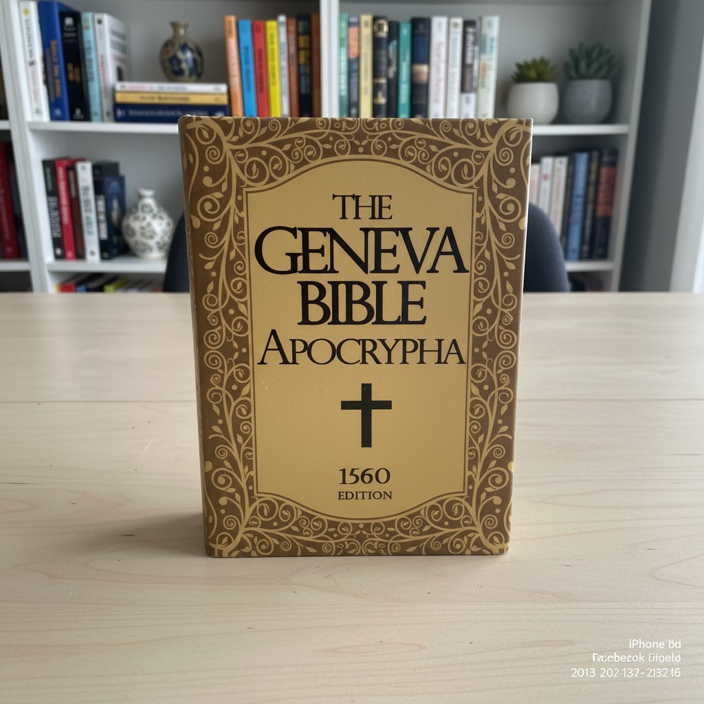 Geneva Bible 1560 edition With Apocrypha LARGE PRINT: Old and New Testament….