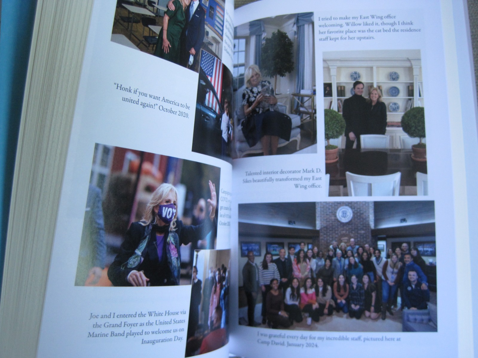 FIRST LADY JILL BIDEN SIGNED – VIEW FROM THE EAST WING LIMITED FIRST EDITION JOE