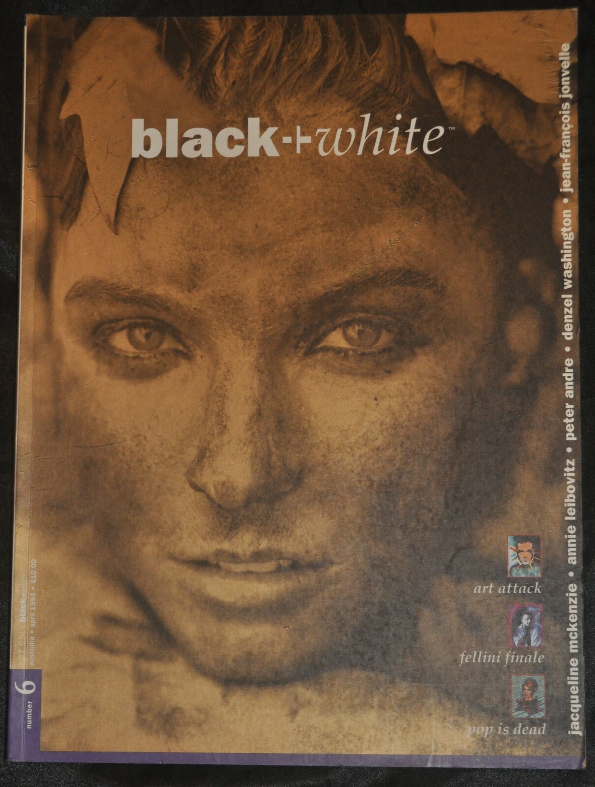 Not only Black + White Magazine # 6 Leibovitz , Andre, Washington LIKE NEW