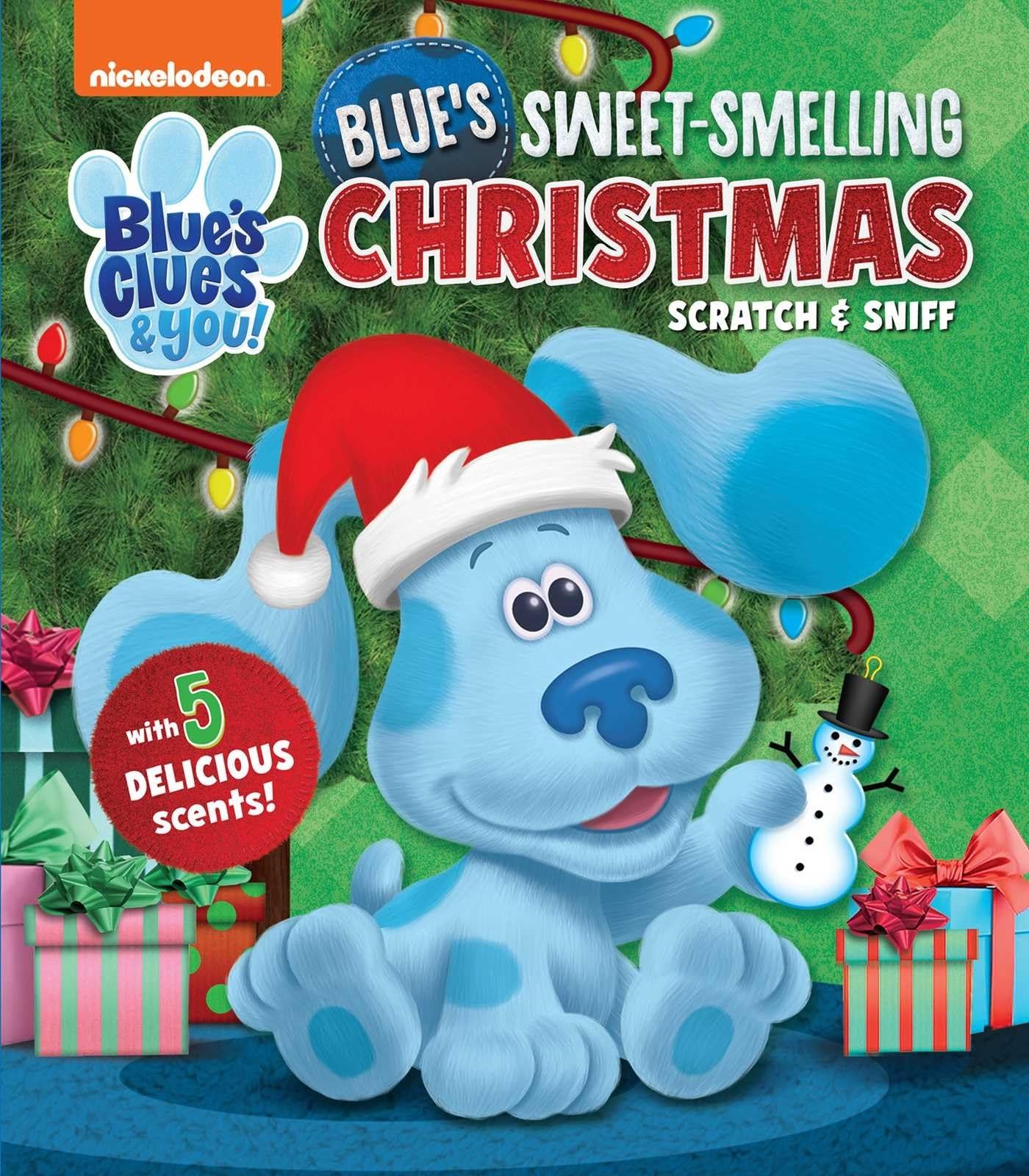 Nickelodeon Blue’s Clues & You!: Blue’s Sweet-Smelling Christmas (Scratch an…