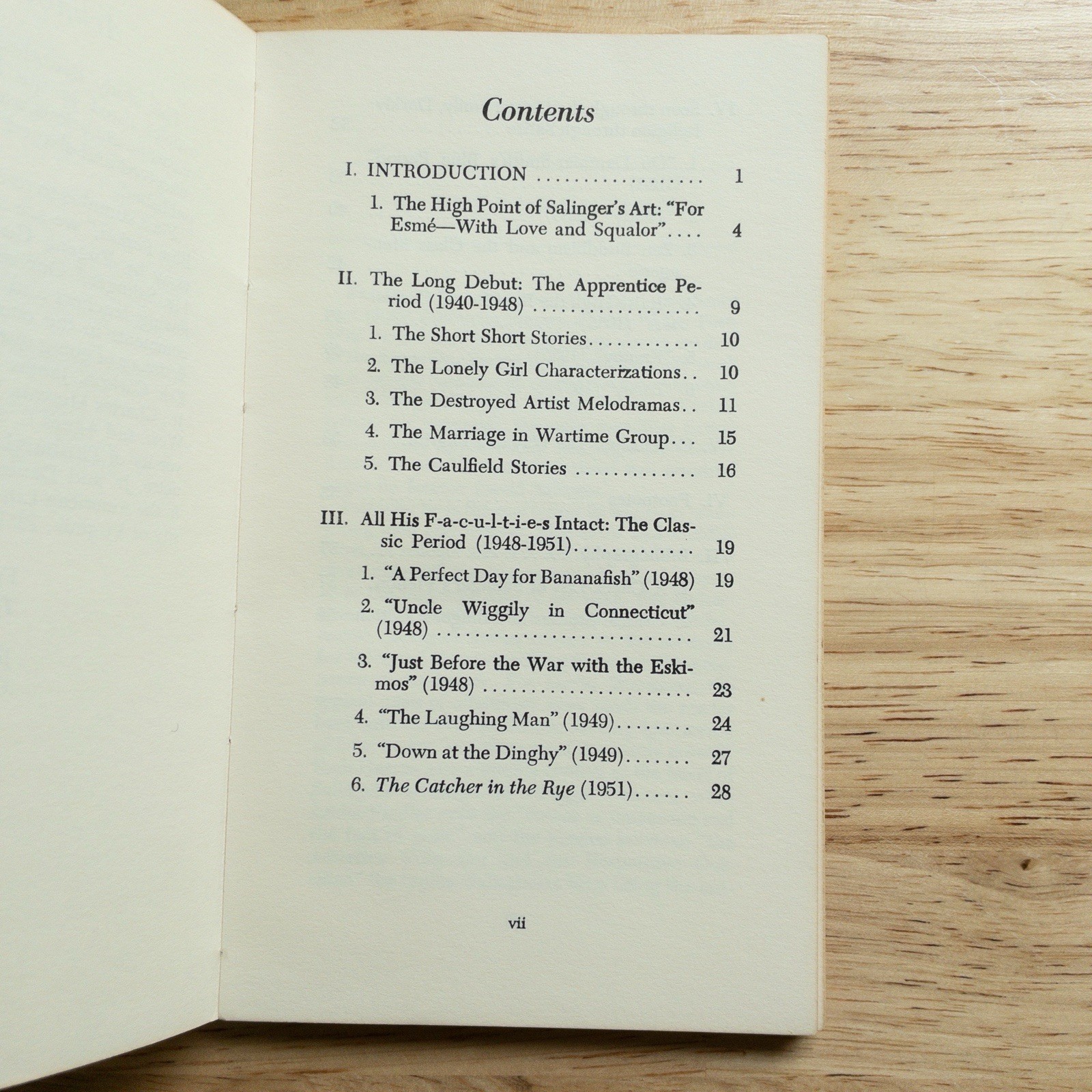 The Catcher in the Rye Barron’s Studies & The Fiction of J.D. Salinger 1964 Lot