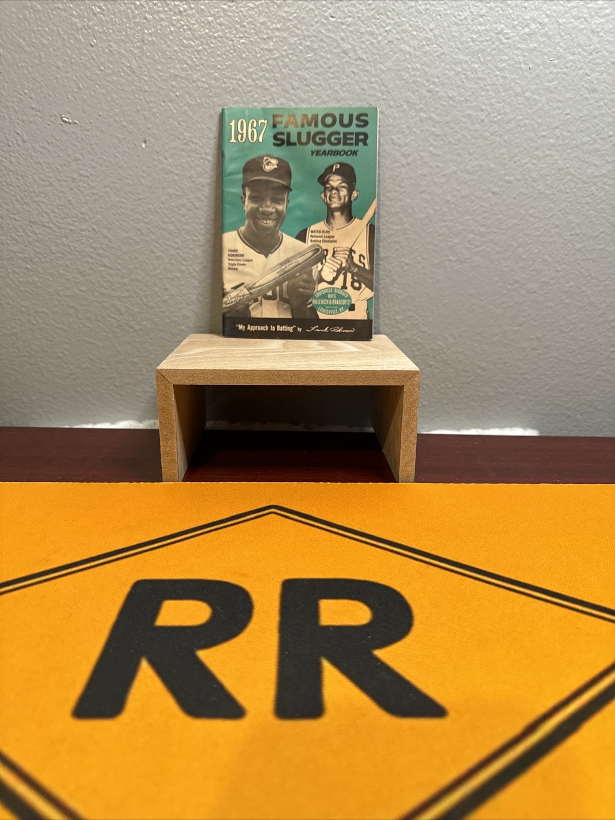FAMOUS SLUGGER YEARBOOK, 1967, USED, 61 PAGES. VERY NICE