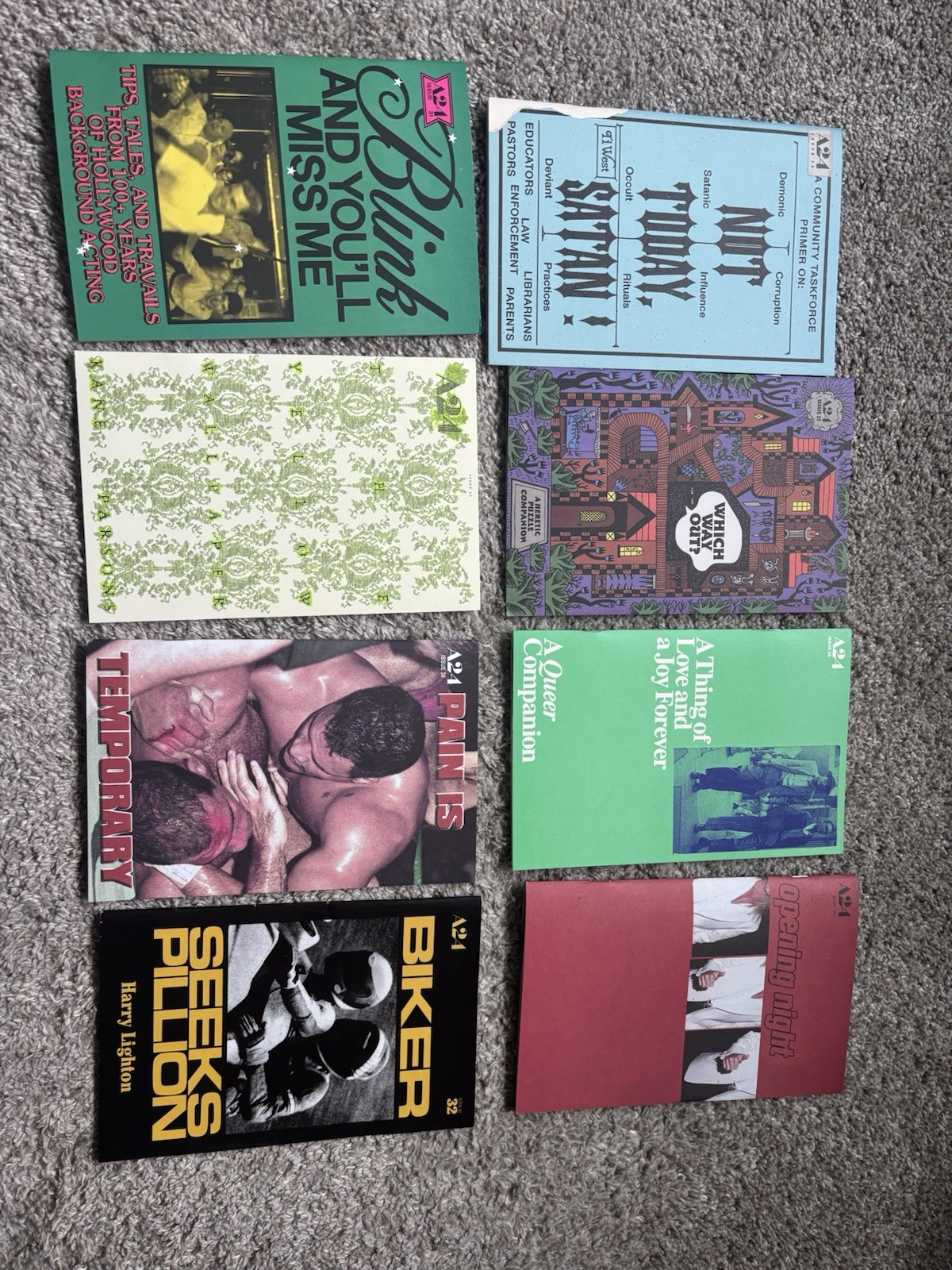 A24 Zine Lot