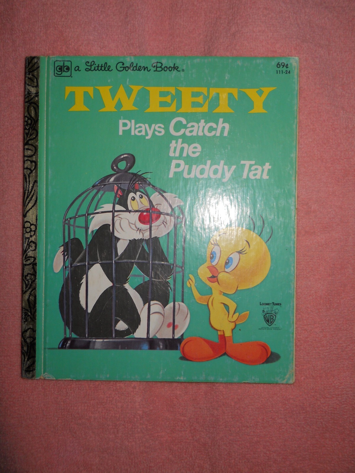 *Vintage~ 1981 ~Tweety Plays Catch the Puddy Tat (Little Golden Book) Hardcover.