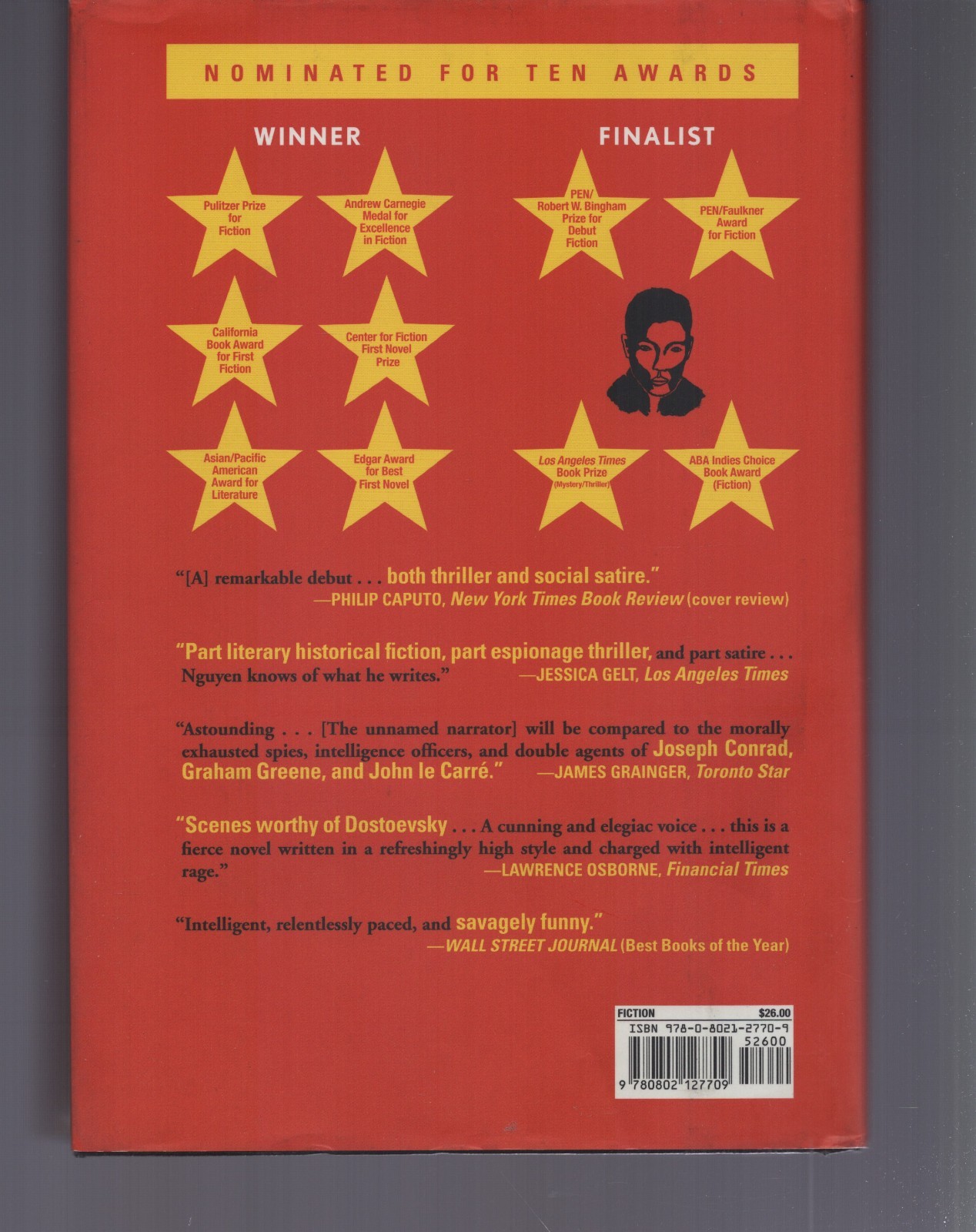 The Sympathizer / SIGNED / Viet Thanh Nguyen / NOT Personalized! Pulitzer HC
